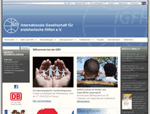Tablet Screenshot of igfh.de